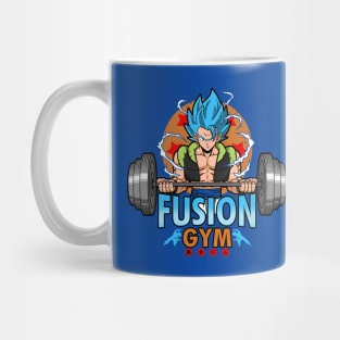 Super Buff Anime Manga Japanese Superhero Workout Gym Mug